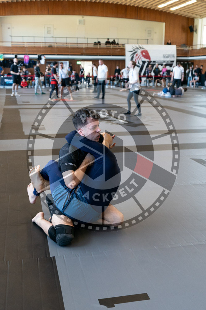 20250329PBB1939 | Fighters compete during the International Luta Livre (ILLCS) Germany IX Spring 2025 Competition spring on March 29, 2025 in Hannover, Germany.© Chiara Dazi