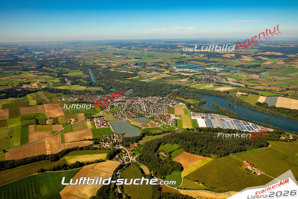 Das Luftbild zeigt :  Mamming - Die Luftaufnahme wurde 2023 vom UL-Flugzeug aus erstellt ( keine Drohne ) - Hochauflösende Luftaufnahme - Für grossformatige Ausdrucke geeignet. Die Geschenkidee !Mit Lizenz und Bildrechte bestellbar