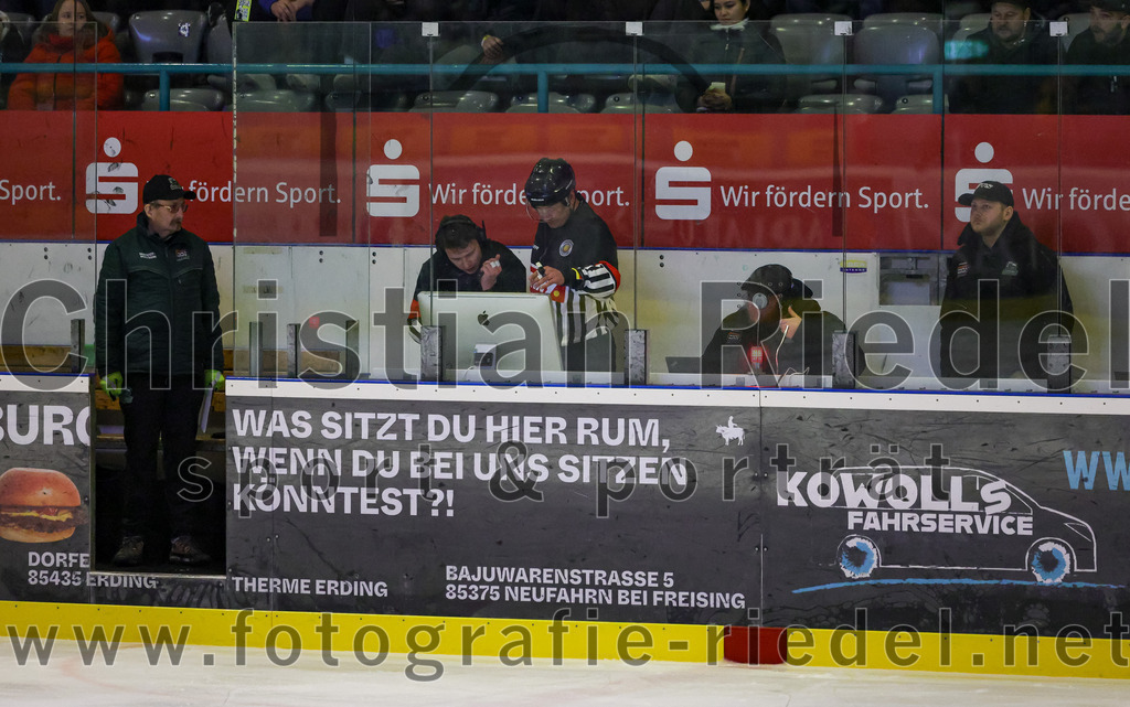 2026-02-27_128_TSV_Erding_gegen_EV_Fuessen | Erding, Deutschland, 27.02.2026:Eishockey, Oberliga Süd 2025 / 2026, 51. Spieltag, TSV Erding gegen EV Füssen, Endergebnis: 2:4Foto: Christian Riedel / fotografie-riedel.net