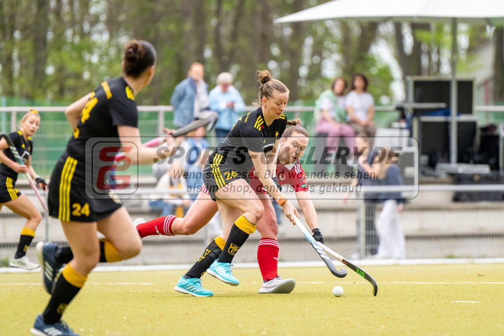 HK_20240407_100133 | 1. Bundesliga Hockey Damen Rot-Weiss Köln - Harvestehuder THC am 7.4.2024 Rot-Weiss Köln, Köln , Hauke Franziska ( Harvestehuder THC #26 )
