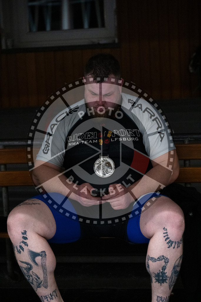 20251129PBB9192 | Fighters compete during the luta livre competition ILLCS XI winter edition on November 29, 2025 in Hannover, Germany.