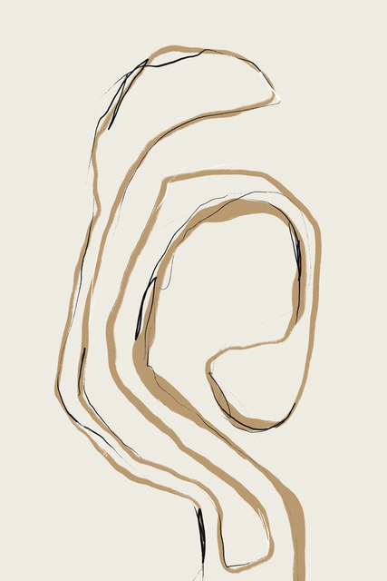 Lost on You | Moderne & abstrakte Kunst für dein Wohnzimmer. Entdecke zeitgenössische Kunstwerke der aufstrebenden Künstlerin Anastasia Sawall als hochwertige Kunstdrucke für stilvolle Räume.  - Realisiert mit Pictrs.com