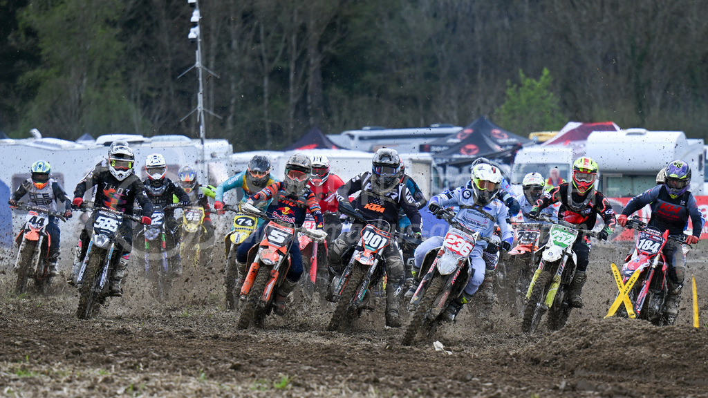 Motocross Schlatt bei Winterthur - 29. April 2023 | #44 Indrist Florian aus Urdorf (CH) auf KTM, #585 Goncalves Manuel aus Bischofszell (CH) auf Yamaha, #74 Stocker Ivan aus Boswil (CH) auf Yamaha, #5 von Moos Sven aus Ruswil (CH) auf KTM 250, #401 Hunkeler Levin aus Altishofen (CH) auf KTM 250 2 Takt, #236 Simonet Lukas aus Schlatt (CH) auf Yamaha Yzf 250, #252 Bischof Pascal aus Zuerich (CH) auf Husqvarna und #184 Flury Ronny aus Wilen bei Wollerau (CH) auf Honda in der Kategorie MX2 am Motocross Schlatt bei Winterthur, 29. April 2023.
Instagram: @mx_schlatt | @mc_wila | @sam_schweiz
Bild: Sportfotografie Markus Aeschimann | www.markus-aeschimann.ch - Realisiert mit Pictrs.com