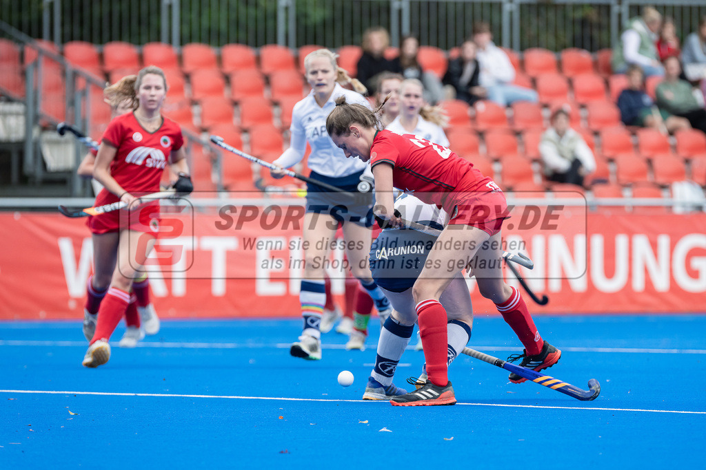 HK_20230923_104549 | 2. Bundesliga Damen Crefelder HTC - Hannover 78 am 23.9.2023 CHTC, Krefeld , Leonie Weber ( Crefelder HTC )