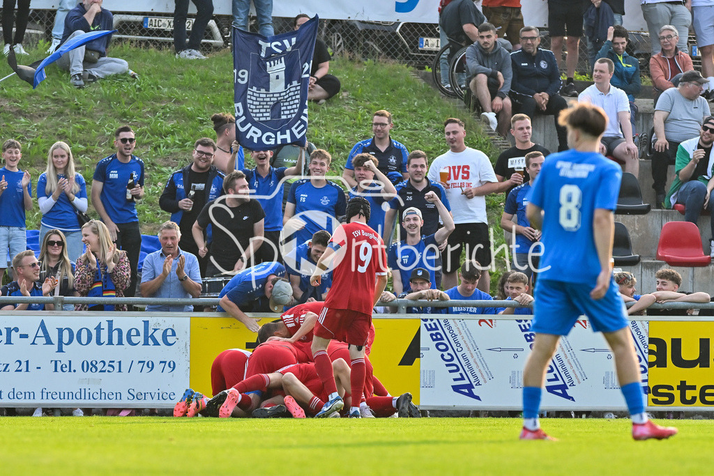 SpVgg Auerbach-Streitheim - TSV Burgheim | Jubel nach 1-3 durch Burgheim 20