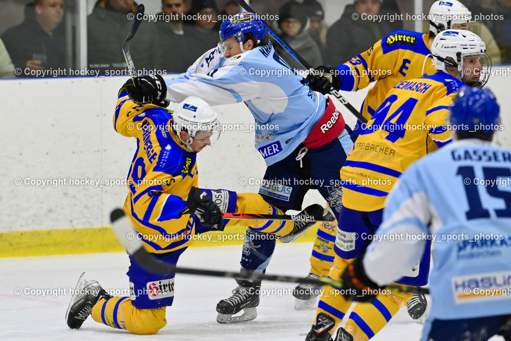 EHC Althofen vs. ESC Steindorf 27.2.2023 | #89 Herrnegger Lucas, #91 Kravanja Kristian, #94 Zemasch Marcel
