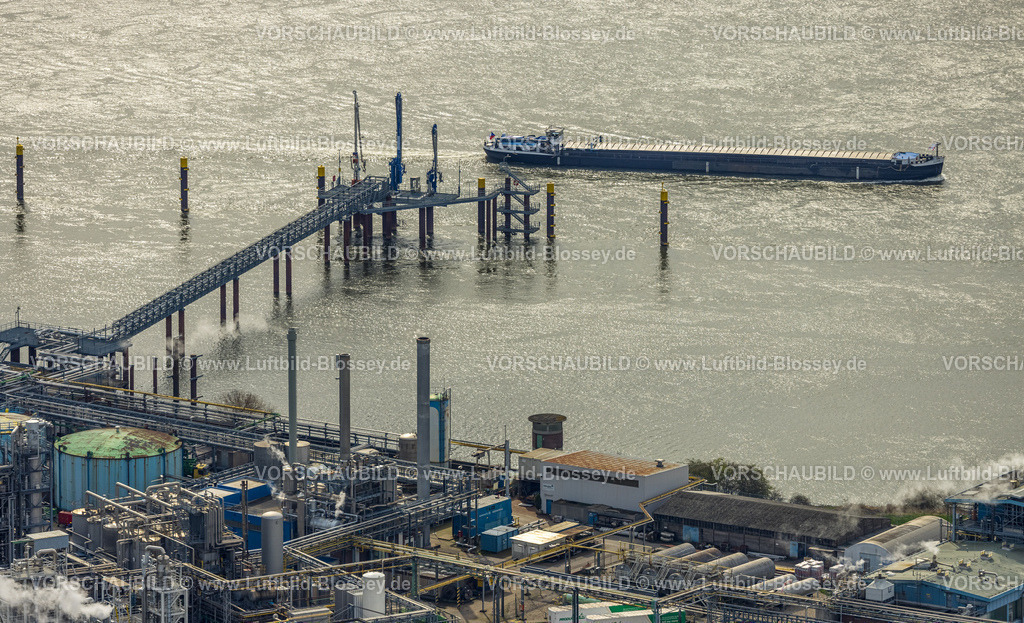 Emmerich230300176 | Luftbild, Anleger KLK Emmerich, KLK Oleo Chemiewerk, Emmerich, Emmerich am Rhein, Niederrhein, Nordrhein-Westfalen, Deutschland
