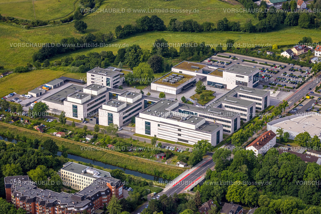 Hamm220600025HSHL | Luftbild, Hochschule Hamm-Lippstadt, HSHL, Campus Hamm, Uentrop, Hamm, Ruhrgebiet, Nordrhein-Westfalen, Deutschland