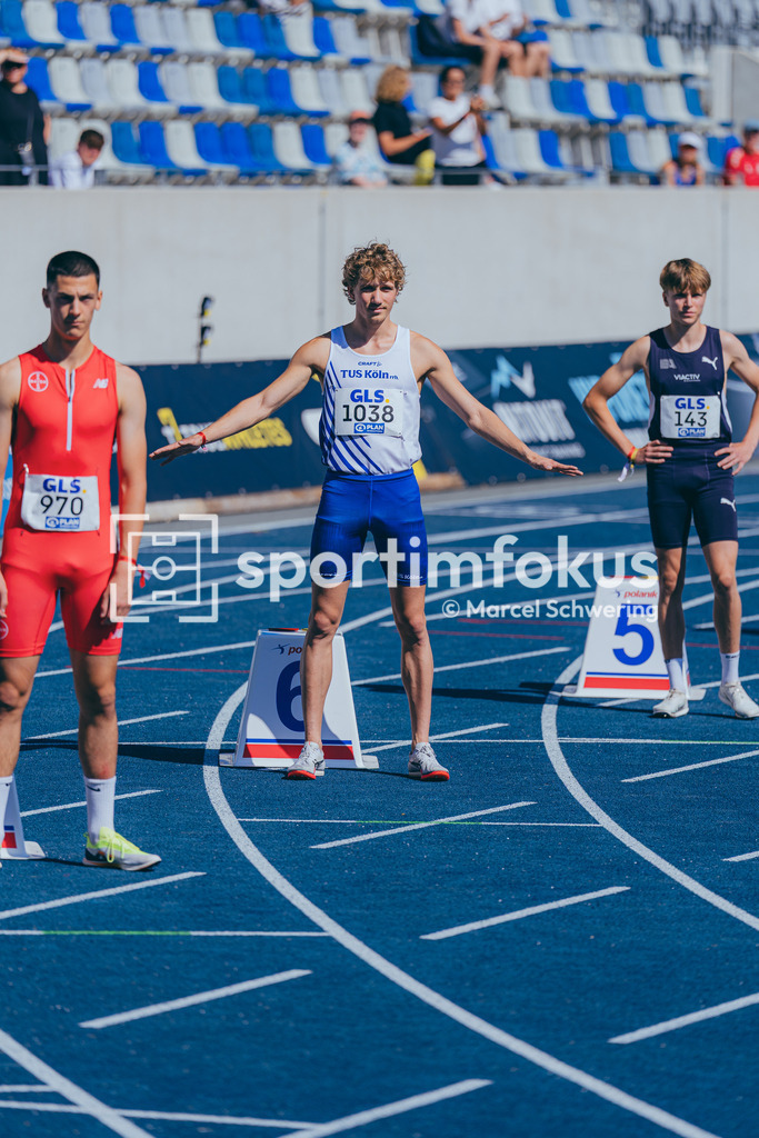 Deutsche Meisterschaften U20 / U16 2026 | Jan Emanuel Merheim, TuS Köln rrh., 1038, 800-Meter-Lauf, Deutsche Meisterschaften der U20 &amp; U16 2026, Lohrheidestadion Bochum-Wattenscheid, 11.07.2026. Foto: Marcel Schwering / sportimfokus - Realisiert mit Pictrs.com