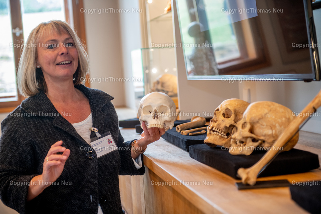 DSC_9319 | Lorsch: UNESCO Welterbestätte Kloster:Pressegespräch mit der Anthropologin Silke Strohmenger,, Bild: Thomas Neu