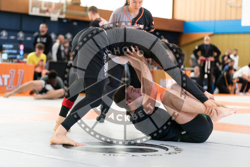 20240915PBB3091 | Athletes compete during the Grappling Industries’ grappling and Brazilian jiu-jitsu competition in Berlin, on September 15, 2024.