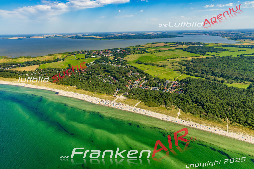 Luftbild Vs Google Maps  Dierhagen Strand  Dierhagen -Das Luftbild wurde 2025 vom UL-Flugzeug heraus erstellt ( keine Drohnenluftbilder ) - Hochauflösende Luftaufnahme -Nicht vergleichbar mit Google Maps oder Satelittenbilder- Die Geschenkidee !Mit Lizenz und Bildrechte bestellbar