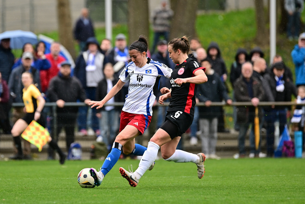 Fußball I Frauen I Saison 2024-2025 I 2. Bundesliga I 21. Spieltag I Hamburger SV - Eintracht Frankfurt II | Der Sportfotograf. - Realisiert mit Pictrs.com