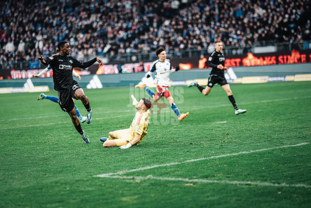 Fußball | Männer | Saison 2023/2024 | 2. Fußball-Bundesliga | 16. Spieltag | Hamburger SV vs. SC Paderborn 07 | 09.12.2023 | sportfotografie mit justus stegemann