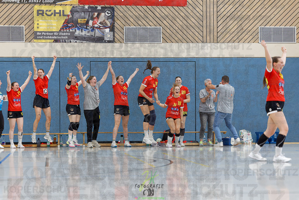 HSG Wettenberg - HSG Lumdatal | Wiederholungs-/Entscheidungsspiel um die Meisterschaft in der Frauen Oberliga Mitte und Aufstieg in die RegionalligaHSG Wettenberg - HSG Lumdatal am 11.05.2025 in Launsbach (Wettenberg) (Halle GS Launsbach (Wettenberg))Photo © 2025 - Jörg Heinrich - Realisiert mit Pictrs.com