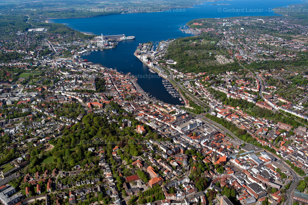 3801928 | Stadtansicht Flensburg mit Flensburger Förde
