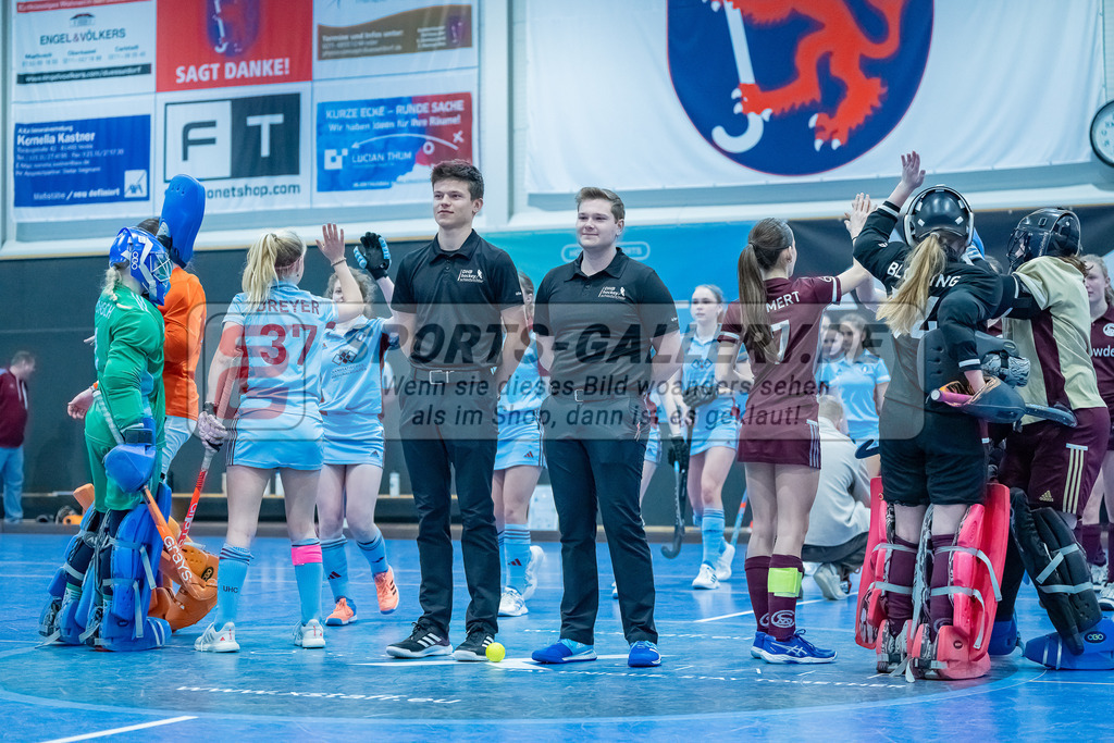 HK_20240303_108906 | 2. Halbfinale Deutsche Meisterschaft WU16 am 3.3.2024 Halle DHC, Düsseldorf ,