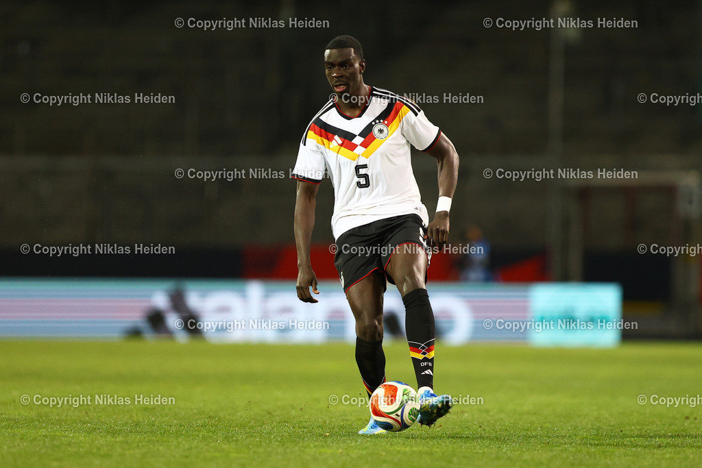 NH_DeutschlandU21_NordirlandU21_U21EMQualifikation_27032026 | #5 Joshua Quarshie (Deutschland U21)Fußball I Junioren I U21-EM-Qualifikation I Saison 2025-2026 I 8. Spieltag I Deutschland U21 - Nordirland U21 I 27.03.2026 I Eintracht-Stadion