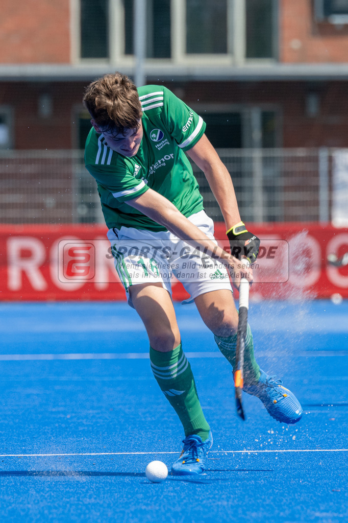 SFE_20230709_0025 | EuroHockey EM U18 Boys Belgium vs Ireland am 09.07.2023 in Krefeld (Gerd-Wellen-Hockeyanlage), Photo: Stephan Fehrmann 2023 (Sports-Gallery)