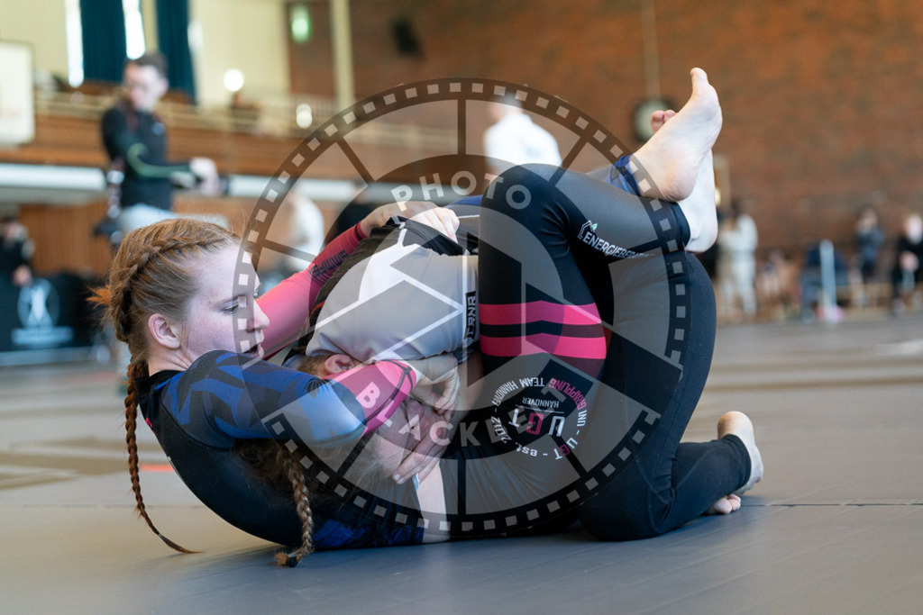 20250329PBB3124 | Fighters compete during the International Luta Livre (ILLCS) Germany IX Spring 2025 Competition spring on March 29, 2025 in Hannover, Germany.© Chiara Dazi