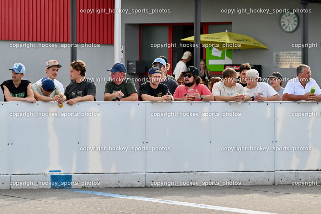 VAS Ballhockey vs. HSC Eagles Poggersdorf | Besucher Alpenarena Villach, VAS Ballhockey vs. HSC Eagles Poggersdorf, VAS Ballhockey vs. HSC Eagles Poggersdorf am 14.07.2024 in Villach (Alpen Arena ), Austria, (Photo by Bernd Stefan)
