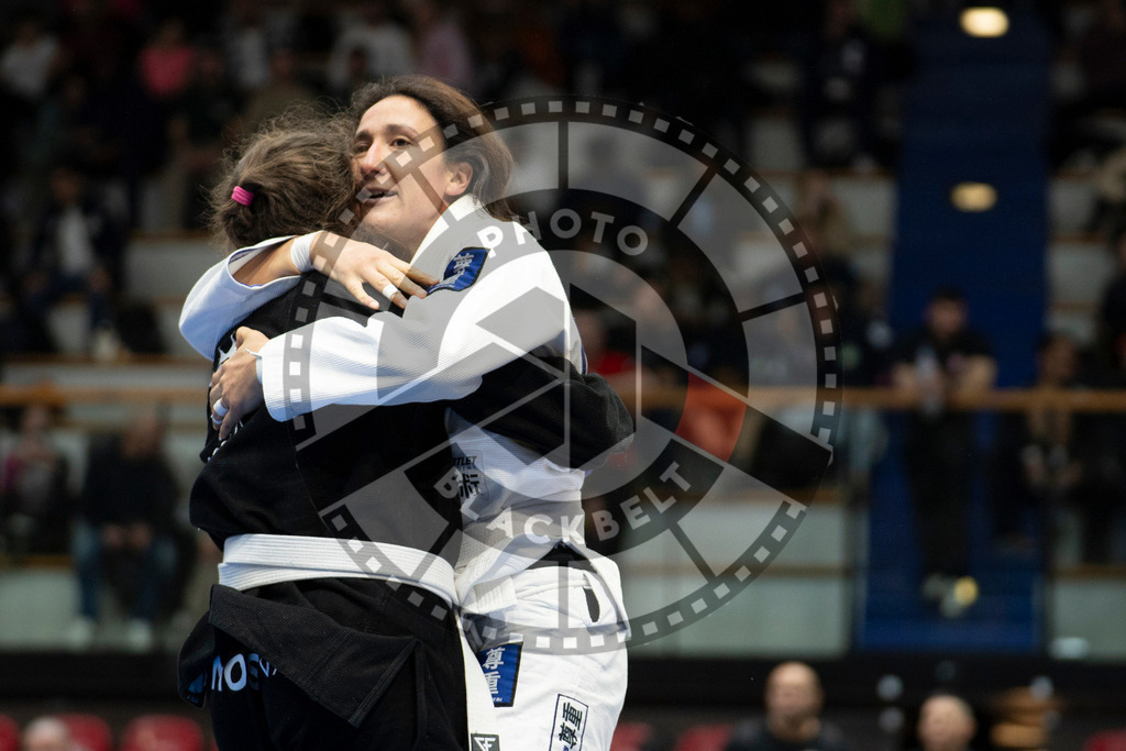 20240119PBB3150 | Fighters compete during the IBJJF European Championship in Paris, France, on January 19, 2024.