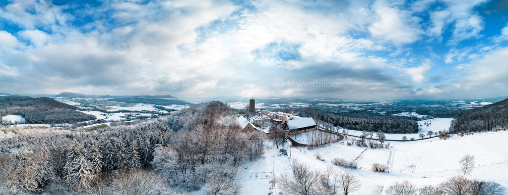 Burg Staufeneck im Winter | löwenblicke | shop