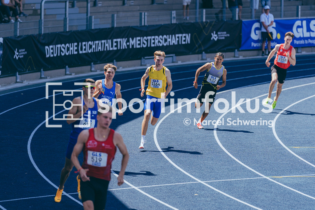 Deutsche Meisterschaften U20 / U16 2026 | Tjark Schult, LG Flensburg, 1164, 400 Meter Hürden, Deutsche Meisterschaften der U20 &amp; U16 2026, Lohrheidestadion Bochum-Wattenscheid, 11.07.2026. Foto: Marcel Schwering / sportimfokus - Realisiert mit Pictrs.com