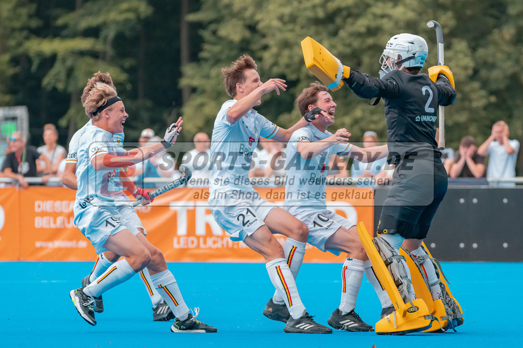 HK_20230715_102381 | Euro Hockey MU18 SF1 Belgium vs Netherlands  Championship Girls &amp; Boys am 15.7.2023 CHTC , Krefeld ,