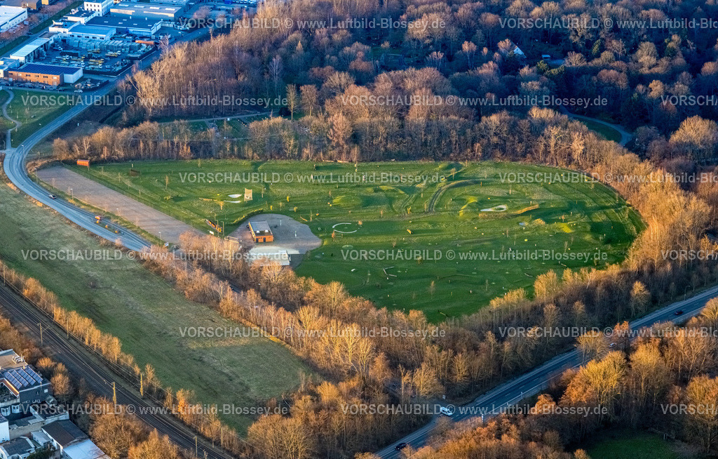 Dortmund230202945 | Luftbild, Soccerpark Westfalen Fußballgolf, Eving, Dortmund, Ruhrgebiet, Nordrhein-Westfalen, Deutschland