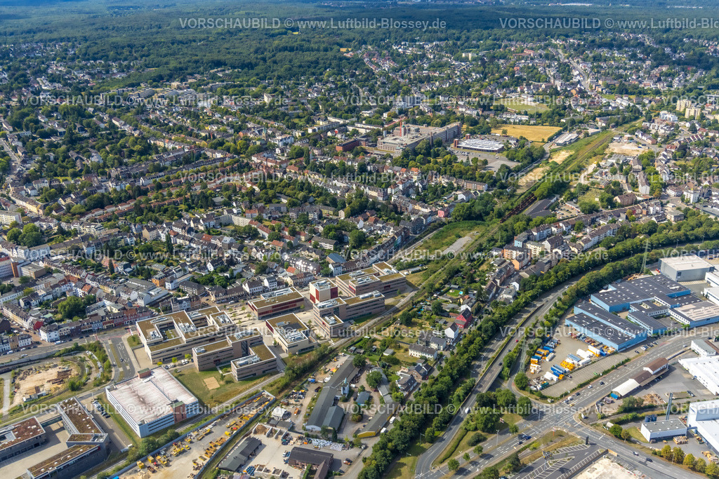 Muelheim220802259 | Luftbild, Baufläche Duisburger Straße an der Hochschule Ruhr West - Campus Mülheim, Duisburger Straße, Broich, Mülheim an der Ruhr, Ruhrgebiet, Nordrhein-Westfalen, Deutschland