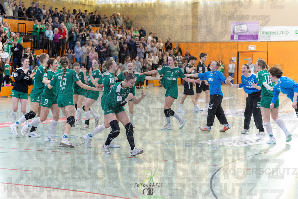 Jugendbundesliga wJA, Pokalrunde, HSG Kleenheim/Langgöns - Frisch Auf Göppingen | Jugendbundesliga wJA, Pokalrunde, HSG Kleenheim/Langgöns - Frisch Auf Göppingen am 28.02.2026 in Oberkleen (Weidig-Halle)Photo © 2026 - Jörg Heinrich - Realisiert mit Pictrs.com