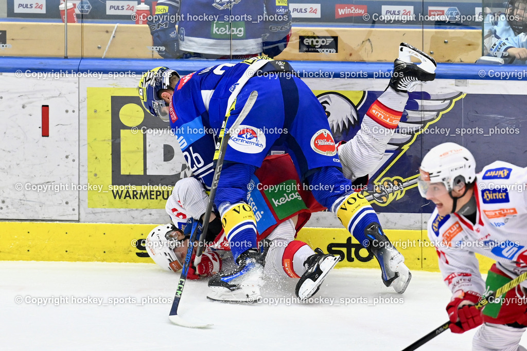 EC IDM WÄRMEPUMPEN VSV vs. EC KAC | #81 van Ee Finn EC KAC, #26 VAN NES Guus EC VSV, EC IDM WÄRMEPUMPEN VSV vs. EC KAC, EC IDM WÄRMEPUMPEN VSV vs. EC KAC am 02.02.2025 in Villach (Stadthalle Villach), Austria, (Photo by Bernd Stefan)