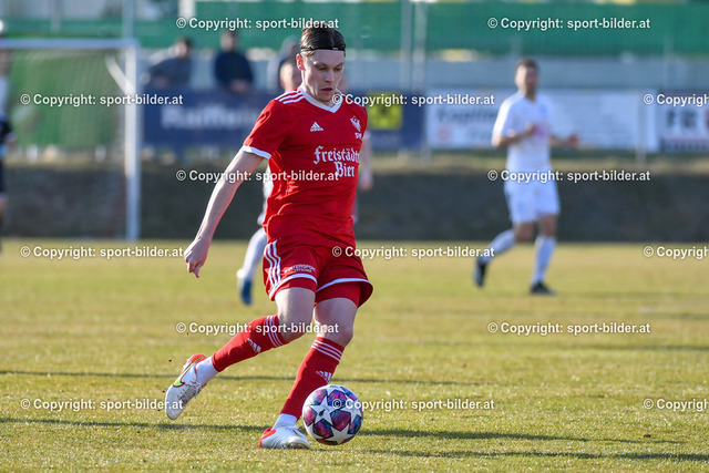AUT, BLN, SV Freistadt vs SV Gallneukirchen | 26.03.2022, Holzhaider-Stadion Freistadt, AUT, BLN, SV Freistadt vs SV Gallneukirchen, im Bild Marco Hochmaier (Freistadt)