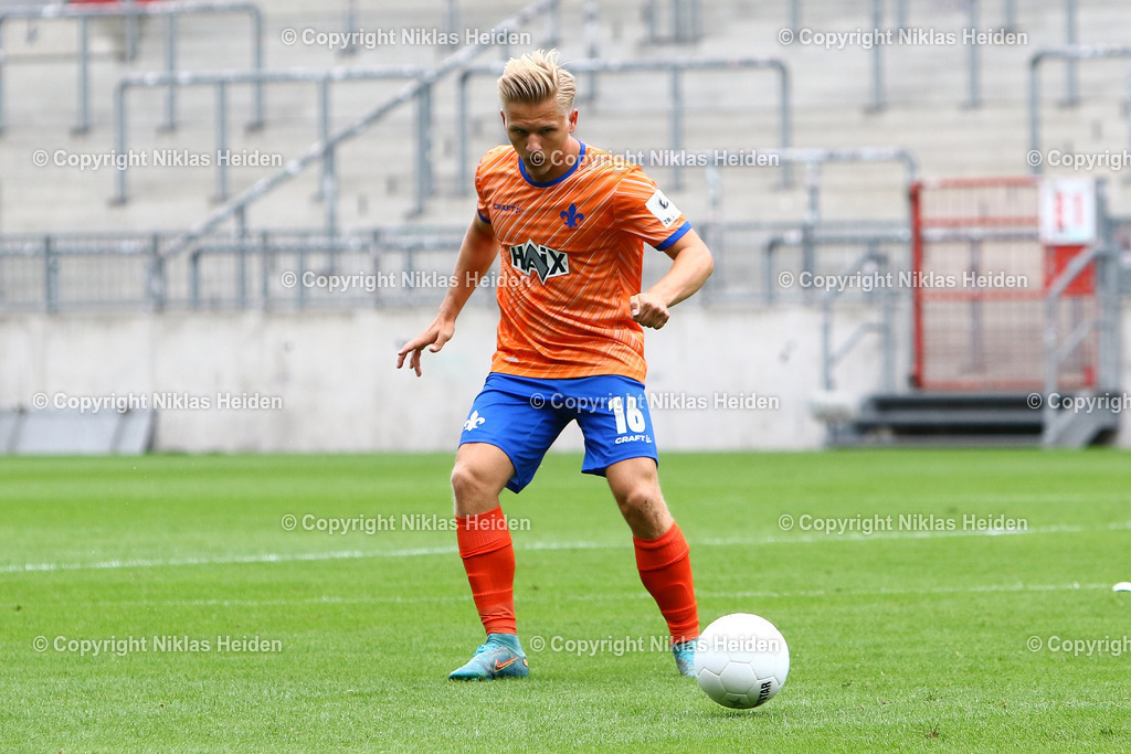 NH_Teutonia05_SVDarmstadt98_DFBPokal_18082024 | #16 Andreas Müller (SV Darmstadt 98)Fußball I Herren I DFB-Pokal I Saison 2024-2025 I 1. Runde I FC Teutonia 05 - SV Darmstadt 98 I 18.08..2024 I Millerntorstadion