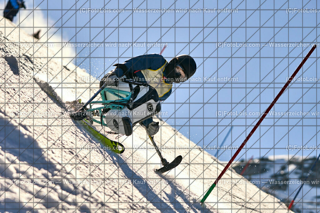ALP8743_NOe-Kinder-LM_SL-II_Hochkar_Vorlaeuferin Klauser Tanja | (C)FotoLois.com, Alois Spandl. NÖ Kinder-Landesmeisterschaft, SLALOM im Draxlerloch am Hochkar, zweiter Lauf, So 18. Februar 2024.