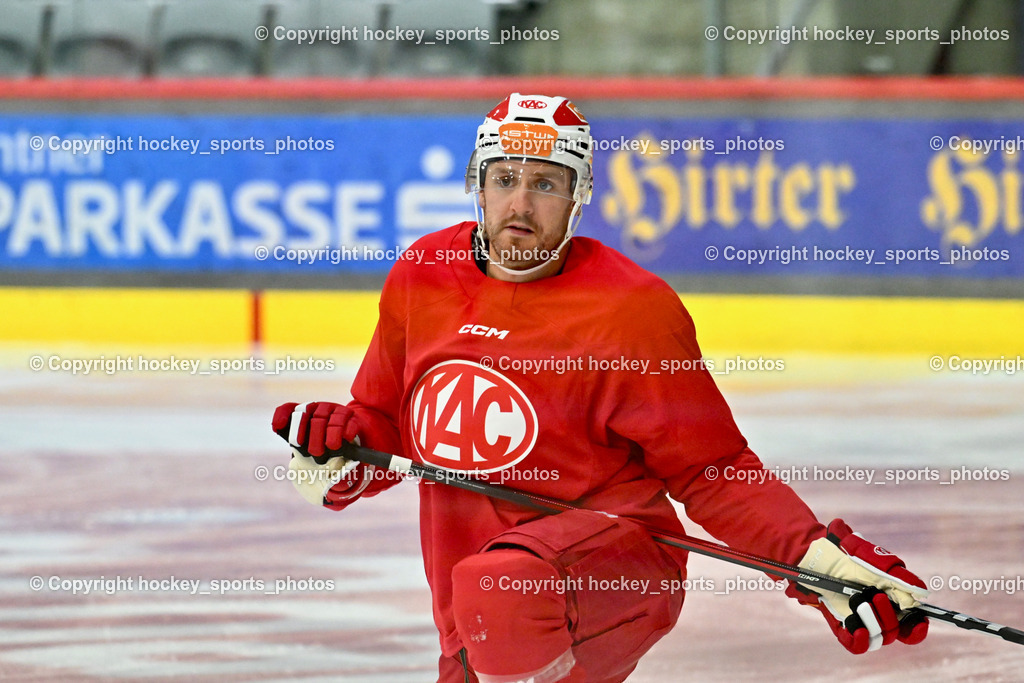 EC KAC Trainingsstart | Jordan Murray, EC KAC Neuzugang, EC KAC Trainingsstart, EC KAC Trainingsstart am 06.08.2025 in Klagenfurt (Heidi Horten Eishalle ), Austria, (Photo by Bernd Stefan)