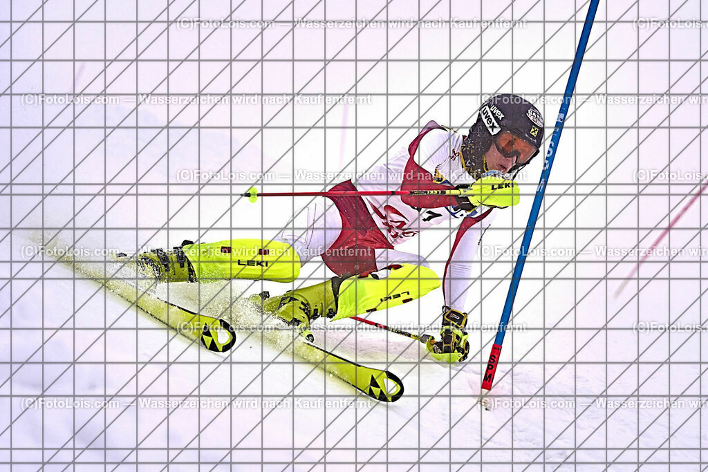 ALP1650_NW-OAC-SL-I_Hochkar_Bayer Bastian | (C)FotoLois.com, Alois Spandl. NÖ Raiffeisen-Club NachwuchsCup & OstalpenCup, Hochkar, Slalom, So 7. Januar 2024.