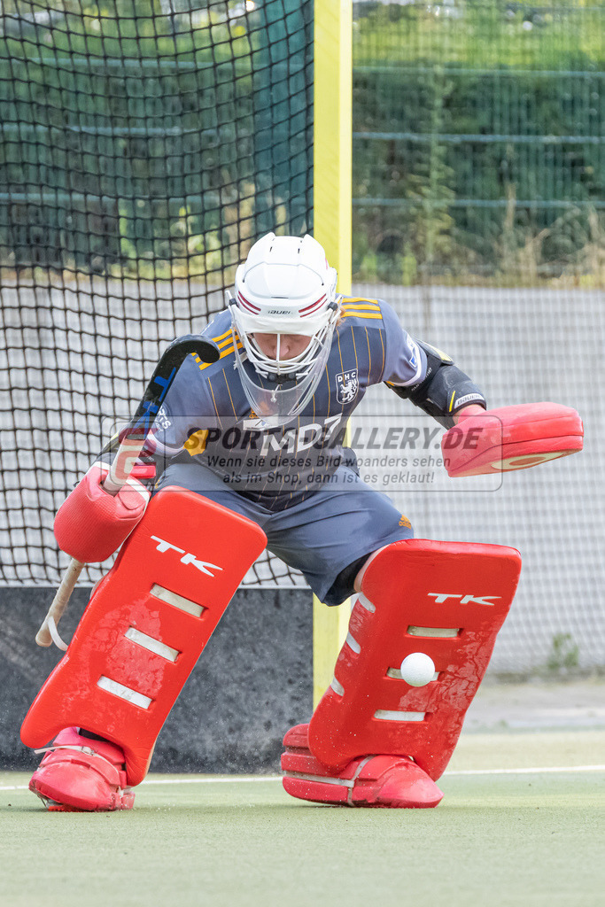 HK_20220925_100218 | 1. Bundesliga Herren Düsseldorfer HC - Berliner HC  am 25.9.2022 DHC Düsseldorf, Düsseldorf , Zickler Anton Torwart ( Düsseldorfer HC #32 )