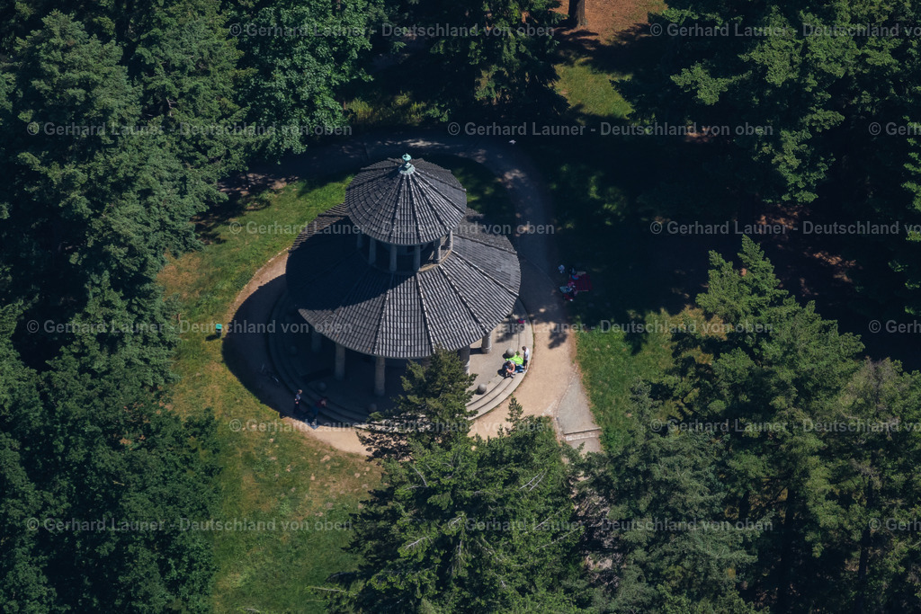 4028968 | BREMEN 01.06.2020 Aussichtsturm - Aussichtspavillion im Stadtwald in Bremen, Deutschland. // Structure of the observation tower in Bremen, Germany. Foto: Gerhard Launer