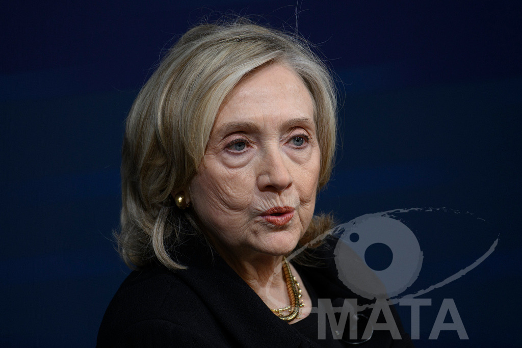 _DWA3710 | Die US-Politikerin Hillary Clinton auf der Veranstaltung Bridging Scholarship and Statecraft im Rahmen der Münchner Sicherheitskonferenz 2026. München, 13.02.2026 Bayern Deutschland  - Realisiert mit Pictrs.com