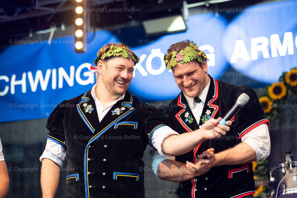 Schwingen -  ESAF Empfang Schwingerkönig 2025 | Maienfeld, 3.9.25, Schwingen - ESAF Empfang Schwingerkönig.