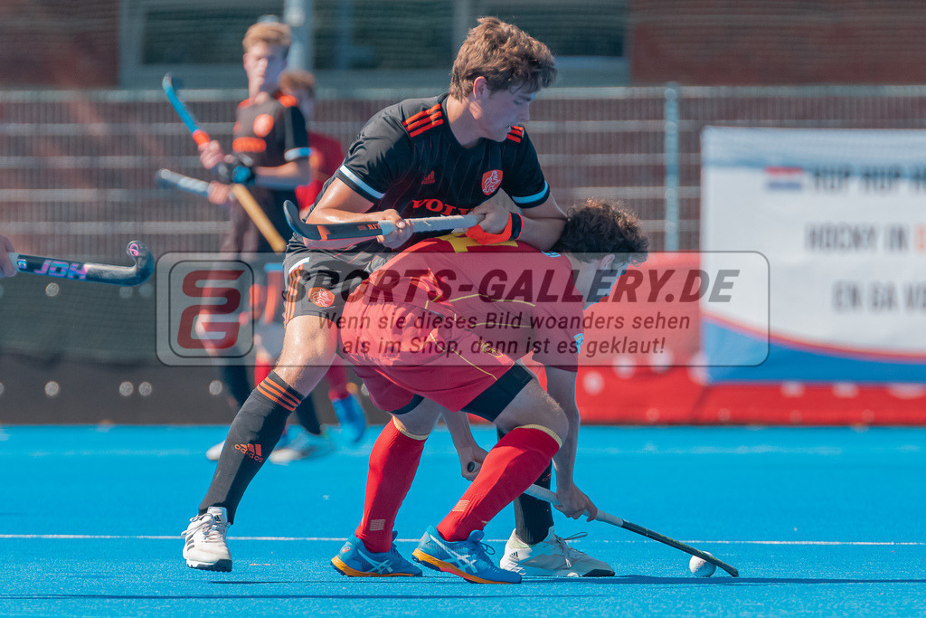 HK_20230711_101278 | Euro Hockey MU18 Spain vs Netherlands Championship Girls &amp; Boys am 11.7.2023 CHTC , Krefeld ,