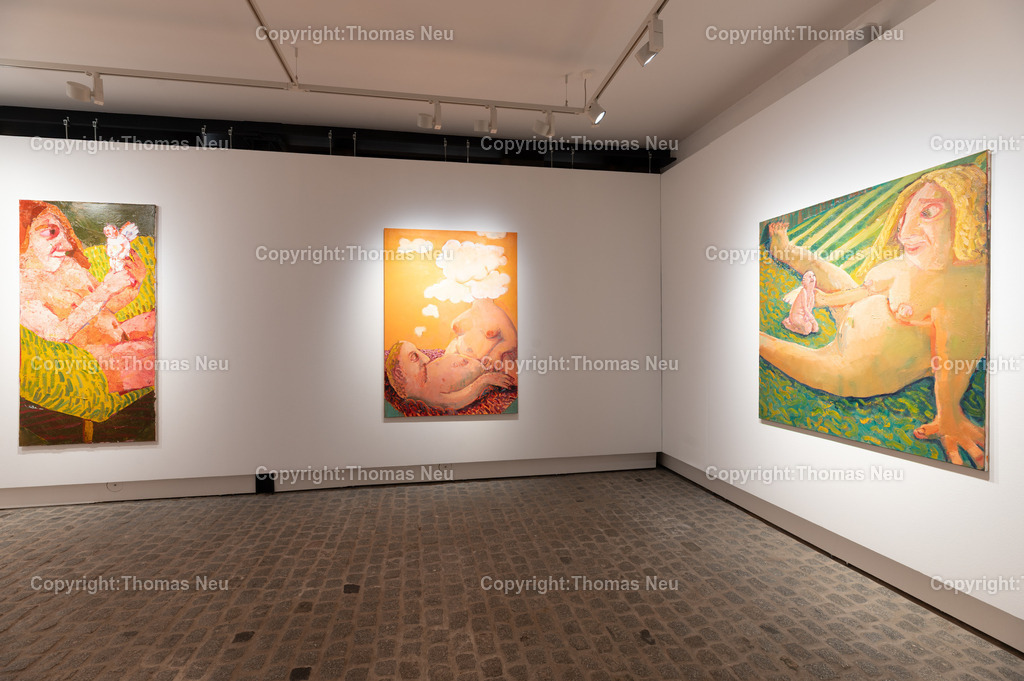 Museum_Bensheim_Shanee_Roe_Fotografie-Thomas-Neu-15 | Museum Bensheim, Die Künstlerin Shanee Roe in ihrer Ausstellung „Playdate“ im Museum Bensheim an der Bergstraße.Bild: Thomas Neu