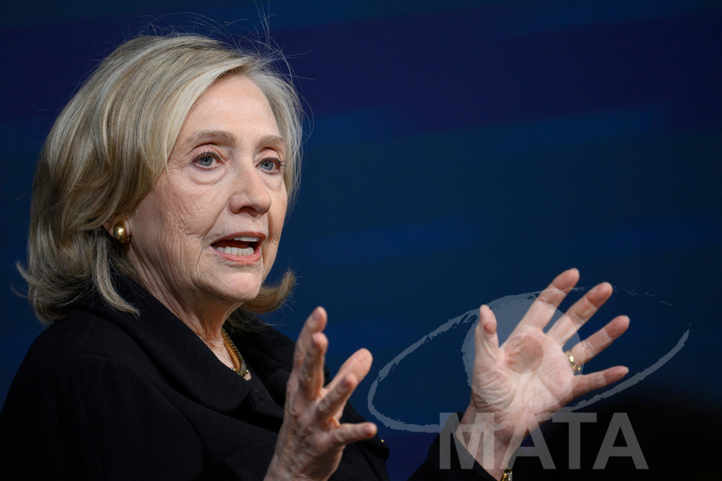 _DWA3732 | Die US-Politikerin Hillary Clinton auf der Veranstaltung Bridging Scholarship and Statecraft im Rahmen der Münchner Sicherheitskonferenz 2026. München, 13.02.2026 Bayern Deutschland  - Realisiert mit Pictrs.com