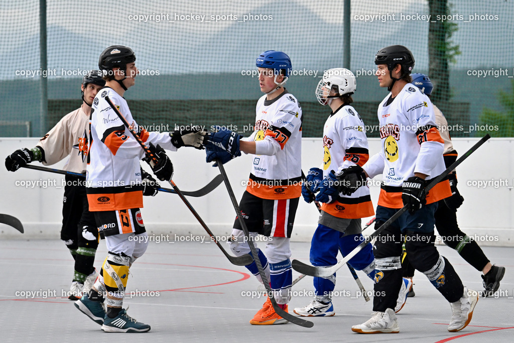 Carinthian Team Zehenthof vs. Ultras Spittal | Jubel Carinthian Team Zehenthof, #97 Wuntschek Dominik Carinthian Team Zehenthof, #77 Ladinig Elias Carinthian Team Zehenthof, #76 Floriantschitz Lukas Carinthian Team Zehenthof, #91 Bruckner Patrick Carinthian Team Zehenthof, Carinthian Team Zehenthof vs. Ultras Spittal, Carinthian Team Zehenthof vs. Ultras Spittal am 10.05.2026 in Villach (Alpen Arena ), Austria, (Photo by Bernd Stefan)