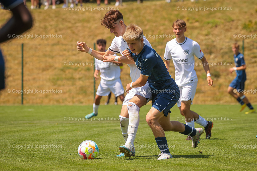 BQ3I4891 | 17.06.2023; Testspiel; Rasenplatz Offdilln; VfL Bochum U17 - Eintracht Frankfurt U17; Ergebnis: 3:1 (1:1)