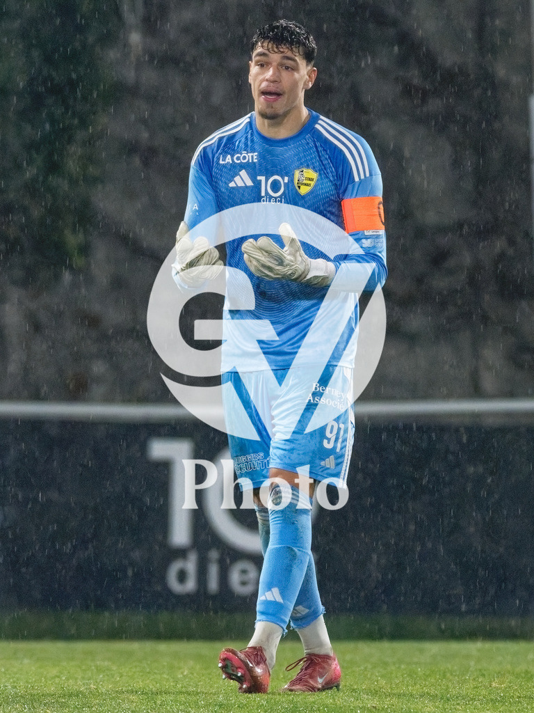 dieci Challenge League - FC Stade Nyonnais v Neuchatel Xamax FCS |  during the dieci Challenge League match between FC Stade Nyonnais and Neuchatel Xamax FCS at Centre sportif de Colovray in Nyon, Switzerland
