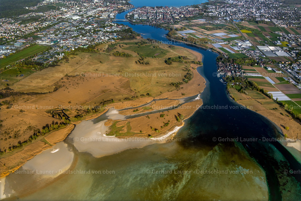 4024376 | KONSTANZ 15.04.2020 Uferbereiche am Seegebiet des am Untersee in Konstanz auf der Insel Reichenauim Bundesland Baden-Württemberg, Deutschland. // Riparian areas on the lake area of on Untersee in Konstanz at island Mainau in the state Baden-Wuerttemberg, Germany. Foto: Gerhard Launer