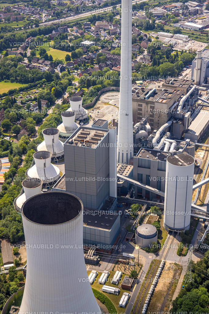 Herne220502948 | Luftbild, STEAG Heizkraftwerk Herne, Baukau-West, Herne, Ruhrgebiet, Nordrhein-Westfalen, Deutschland
